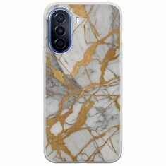 The Marble Collection - Elegance Huawei Nova Y70 Flexible TPU (Διάφανη Σιλικόνη)