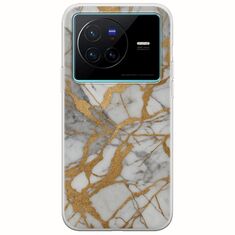 The Marble Collection - Elegance Vivo X80 Flexible TPU (Διάφανη Σιλικόνη)