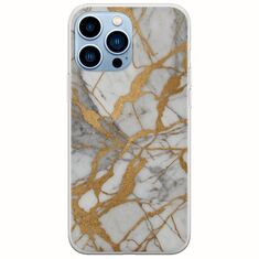 The Marble Collection - Elegance iPhone 14 Pro Max Flexible TPU (Διάφανη Σιλικόνη)