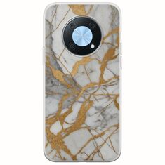 The Marble Collection - Elegance Huawei Nova Y90 Flexible TPU (Διάφανη Σιλικόνη)