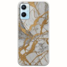 The Marble Collection - Elegance Oppo A96 4G Flexible TPU (Διάφανη Σιλικόνη)