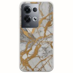 The Marble Collection - Elegance Oppo Reno 8 Pro 5G Flexible TPU (Διάφανη Σιλικόνη)