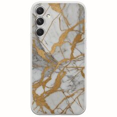 The Marble Collection - Elegance Samsung Galaxy A34 5G Flexible TPU (Διάφανη Σιλικόνη)