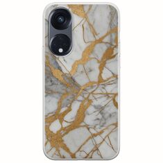 The Marble Collection - Elegance Oppo Reno 8Τ 5G Flexible TPU (Διάφανη Σιλικόνη)