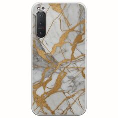 The Marble Collection - Elegance Sony Xperia 5 Flexible TPU (Διάφανη Σιλικόνη)