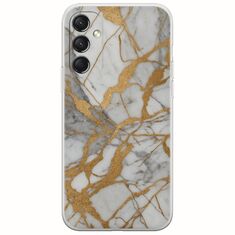 The Marble Collection - Elegance Samsung Galaxy M34 5G Flexible TPU (Διάφανη Σιλικόνη)