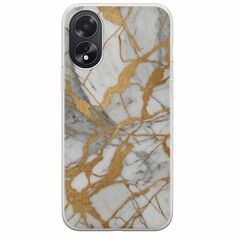 The Marble Collection - Elegance Oppo A18 4G Flexible TPU (Διάφανη Σιλικόνη)