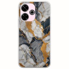 The Marble Collection - Artistic Xiaomi Redmi 13 4G Flexible TPU (Διάφανη Σιλικόνη)