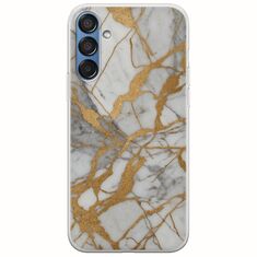 The Marble Collection - Elegance Samsung Galaxy M15 5G Flexible TPU (Διάφανη Σιλικόνη)