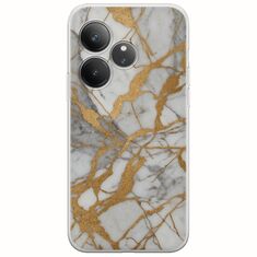 The Marble Collection - Elegance Realme GT 6T 5G Flexible TPU (Διάφανη Σιλικόνη)