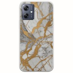 The Marble Collection - Elegance Motorola Moto G54 5G Flexible TPU (Διάφανη Σιλικόνη)