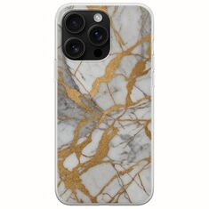 The Marble Collection - Elegance iPhone 16 Pro Max Flexible TPU (Διάφανη Σιλικόνη)