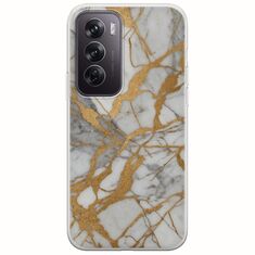The Marble Collection - Elegance Oppo Reno 12 5G Flexible TPU (Διάφανη Σιλικόνη)