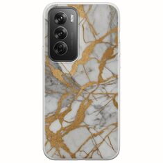 The Marble Collection - Elegance Oppo Reno 12 Pro 5G Flexible TPU (Διάφανη Σιλικόνη)