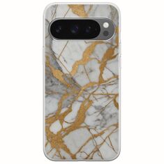 The Marble Collection - Elegance Google Pixel 9 Pro XL 5G Flexible TPU (Διάφανη Σιλικόνη)