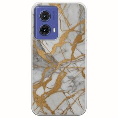 The Marble Collection - Elegance Motorola Moto G85 5G Flexible TPU (Διάφανη Σιλικόνη)
