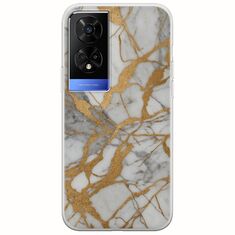 The Marble Collection - Elegance TCL 50 5G Flexible TPU (Διάφανη Σιλικόνη)