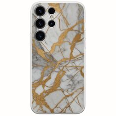 The Marble Collection - Elegance Samsung Galaxy S25 Ultra 5G Flexible TPU (Διάφανη Σιλικόνη)