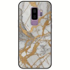 The Marble Collection - Elegance Samsung Galaxy S9 Plus Black TPU (Μαύρη Σιλικόνη)