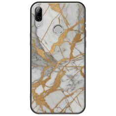 The Marble Collection - Elegance Huawei P20 Lite Black TPU (Μαύρη Σιλικόνη)