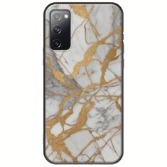 The Marble Collection - Elegance Samsung Galaxy S20 Black TPU (Μαύρη Σιλικόνη)