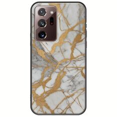 The Marble Collection - Elegance Samsung Galaxy Note 20 Ultra Black TPU (Μαύρη Σιλικόνη)