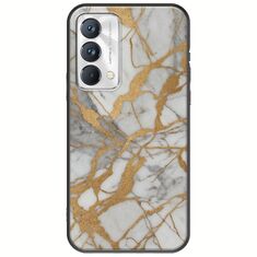The Marble Collection - Elegance Realme GT Master Edition Black TPU (Μαύρη Σιλικόνη)