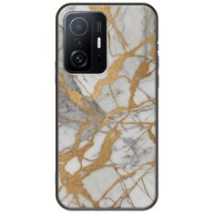 The Marble Collection - Elegance Xiaomi 11T / 11T Pro Black TPU (Μαύρη Σιλικόνη)