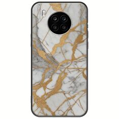 The Marble Collection - Elegance Honor 50 Lite Black TPU (Μαύρη Σιλικόνη)
