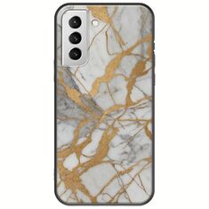 The Marble Collection - Elegance Samsung Galaxy S22 Plus Black TPU (Μαύρη Σιλικόνη)