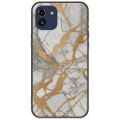 The Marble Collection - Elegance Samsung Galaxy A03 Black TPU (Μαύρη Σιλικόνη)