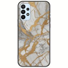 The Marble Collection - Elegance Samsung Galaxy A23 5G Black TPU (Μαύρη Σιλικόνη)