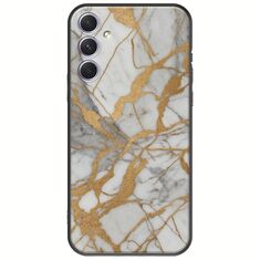 The Marble Collection - Elegance Samsung Galaxy A54 5G Black TPU (Μαύρη Σιλικόνη)
