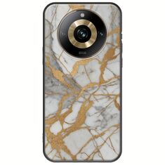 The Marble Collection - Elegance Realme 11 Pro Plus 5G Black TPU (Μαύρη Σιλικόνη)