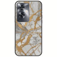 The Marble Collection - Elegance Oppo A79 5G Black TPU (Μαύρη Σιλικόνη)