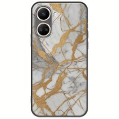 The Marble Collection - Elegance Huawei Nova 10 SE Black TPU (Μαύρη Σιλικόνη)