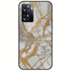 The Marble Collection - Elegance OnePlus Nord N20 SE Black TPU (Μαύρη Σιλικόνη)
