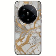 The Marble Collection - Elegance Xiaomi 14 Ultra 5G Black TPU (Μαύρη Σιλικόνη)