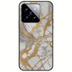 The Marble Collection - Elegance Xiaomi 14T 5G Black TPU (Μαύρη Σιλικόνη)