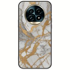 The Marble Collection - Elegance Realme 13 Pro 5G Black TPU (Μαύρη Σιλικόνη)