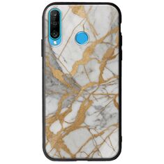 The Marble Collection - Elegance Huawei P30 Lite Groove TPU (Tempered Glass και TPU)
