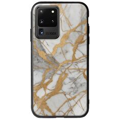 The Marble Collection - Elegance Samsung Galaxy S20 Ultra Groove TPU (Tempered Glass και TPU)