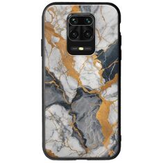 The Marble Collection - Artistic Xiaomi Redmi Note 9S / 9 Pro / 9 Pro Max Groove TPU (Tempered Glass και TPU)