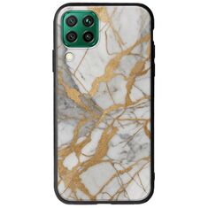 The Marble Collection - Elegance Huawei P40 Lite Groove TPU (Tempered Glass και TPU)
