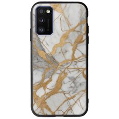 The Marble Collection - Elegance Samsung Galaxy A41 Groove TPU (Tempered Glass και TPU)