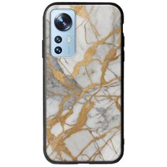 The Marble Collection - Elegance Xiaomi 12 / 12X Groove TPU (Tempered Glass και TPU)