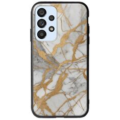 The Marble Collection - Elegance Samsung Galaxy A53 5G Groove TPU (Tempered Glass και TPU)