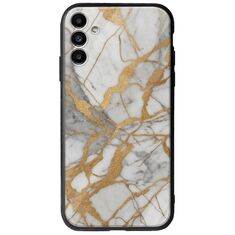 The Marble Collection - Elegance Samsung Galaxy A04s Groove TPU (Tempered Glass και TPU)