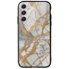The Marble Collection - Elegance Samsung Galaxy A14 5G Groove TPU (Tempered Glass και TPU)