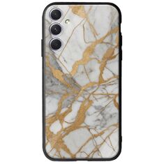 The Marble Collection - Elegance Samsung Galaxy A54 5G Groove TPU (Tempered Glass και TPU)